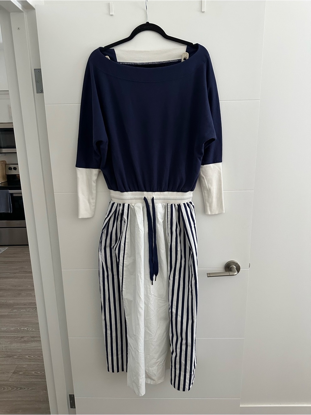 Anthropologie Daily Practice Twofer Long-Sleeve Maxi Dress - Picture 4 of 4